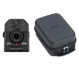 【送料込】【汎用型ソフトシェルケース/SCU-20付】ZOOM ズーム Q2n-4K ミュージシャンのための4Kカメラ Handy Video Recorder ハンディビデオレコーダー