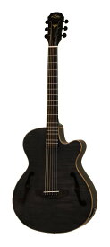 【送料込】【ケース付】ARIA アリア FET-F2 STBK Stained Black エレクトリック・アコースティック ギター エレアコ
