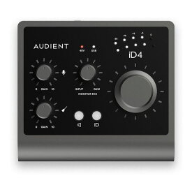 【送料込】audient iD4mkII / 2in 2out USB3.0対応 オーディオ インターフェイス【ポイント10倍】