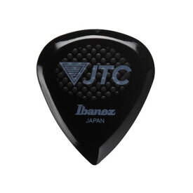 【メール便・送料無料・代引不可】【5枚セット】Ibanez アイバニーズ JTC1R-ONX 黒 新素材 Tritan 高耐摩耗性 ラバーグリップ 滑り止め ギター ピック 2.5mm