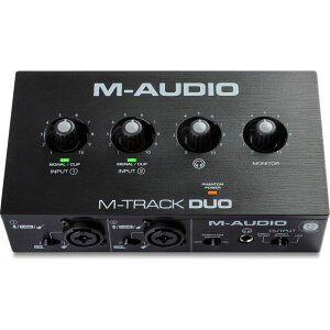 yzM-Audio M-Track Duo R{2n t@^d 48-KHz 2`l USBI[fBIC^[tF[X