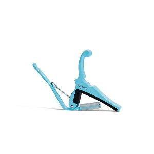 【メール便・送料無料・代引不可】Kyser カイザー KGEFDBA Daphne Blue / Kyser x Fender コラボレーション エレキギター用 カポ