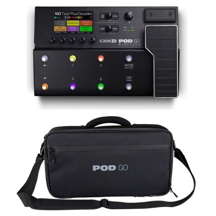 楽天市場】【送料込】【専用バッグ/POD Go Shoulder Bag付】LINE6 POD 