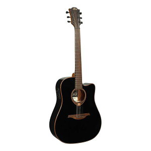 y|Cg10{zyzLAG Guitars T118DCE-BLK GAR hbhm[g^Cv Jb^EFCt ubN
