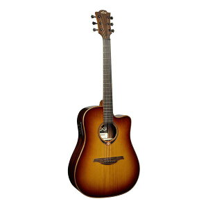 y|Cg10{zyzLAG Guitars T118DCE-BRS GAR hbhm[g^Cv Jb^EFCt Brown Shadow
