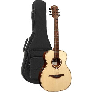【送料込】【ギグバッグ付】LAG Guitars TRAVEL-SPE エレアコ トラベルギター 600mmスケール 【ポイント5倍】