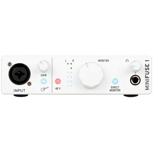 �y�������zARTURIA MINIFUSE 1 WH �I�[�f�B�I�E�C���^�[�t�F�[�X�y�|�C���g5�{�z