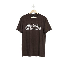 【メール便・送料無料・代引不可】MARTIN 18CM0135S Sサイズ Basic Logo Tee/Heather Brown Tシャツ
