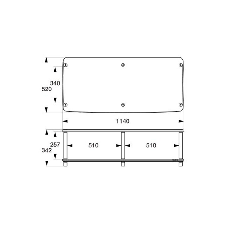 未使用 TAOC タオック CL-2S-LP メーカー在庫品 奥岡製作所 ステンレス製U字溝用グレーチング 溝幅360mm用 OSU4 38-36C(P15)