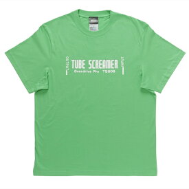 【メール便・送料無料・代引不可】Ibanez アイバニーズ IBAT010M Mサイズ Tシャツ グリーン / TUBE SCREAMER ロゴ