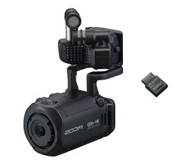 【送料込】【Bluetoothアダプタ/BTA-1付】ZOOM ズーム Q8n-4K マイクカプセル交換型ビデオカメラ