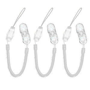 [LOYELEY] �R�C���X�g���b�v 3�{�Z�b�g �J�[���R�[�h �X�g���b�v �N���b�v �׃^�C�v �N���b�v �X�}�z �L�т�X�g���b�v �g�уX�g ���������h�~ �}�X�R�b�g/��/�����/�z�C�b�X��/�g��/USB�p (�N