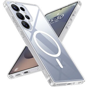 �yMagSafe�Ή��E�ČR�K�i�zHolidi Galaxy S25 Ultra �P�[�X MagSafe ������ �}�O�l�b�g���� �ČRMIL�K�i �S�ʕی� ���C�����X�[�d ���ςȂ� ��d�\�� �M�����N�V�[s25 ultra �P�[�X Magsimpl-Series �N���A