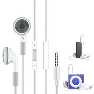 iPod �C���z�� �L�� �}�C�N �t�� �C���t�H�� ���� ipod touch/nano/calssic/shuffle ��p iPhone 5/6/6s/se iPad 1/2/3 �Ή� VoiceOver�Ή� �C���i�[�C���[ �^ ���ʒ��� �����R���t�� 3.5mm �ʘb�\ �X�e���I �P�[�X