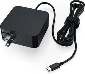 65W Type-C ACアダプター、富士通ノートパソコンの互換性あり、パソコン 充電器 タイプc ノートパソコン ACアダプター Type-C 65W fmv-acc01a/fmv-acc02a/FPCAC316/adlx65yscc2f/adlx45ycc2f など対応 パソコン電源アダプター