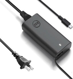 65W 充電器 タイプc 対応 Dell ノートパソコン Type-C Acアダプター Type-C パソコン 充電器 20V 3.25A 電源 ACアダプター