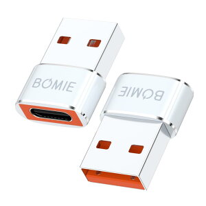 BOMIE USB Type-C ϊA_v^ 2Zbg PD27W/66W QC100W }[d 480Mbpsf[^] Type-C (X) to USB 2.0 (IX) ϊA_v^ OTGΉ I[fBI` X}[g`bv Windows M-acBook Pad Phone 17 16 15 V