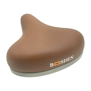 BOOSDEN 自転車 サドル 超肉厚 ソフト 痛くない 低反発サドルクッション 衝撃吸収 防水 ロードバイク マウンテンバイク クロスバイク 電動自転車 サドル交換 ブラウン