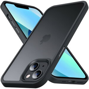Anqrp iPhone 13 mini �p �P�[�X ������ �ČRMIL�K�i �ϏՌ� �}�b�g���P�[�X ���΂ݖ��� �X�g���b�v�z�[���t�� �X�}�z�P�[�X �A�C�t�H��13 �~�j �Ή� ���� �J�o�[ 5.4�C���` �u�u���b�N�v