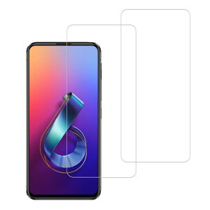 �y2���Z�b�g�zKPNS ���{�f�ސ� �����K���X ASUS Zenfone 6 ZS630KL �p �K���X�t�B���� �����K���X �J�o�[ �ی�t�B����