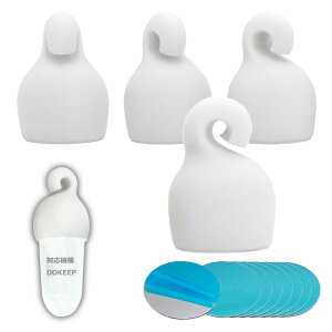 DOKEEP 4�Z�b�g �V���R���X���[�u �h�� DOKEEP���C�g �}�E���g�p ���@�\ �e���g���[�v ��O�L�����v (�t�b�N 4��)