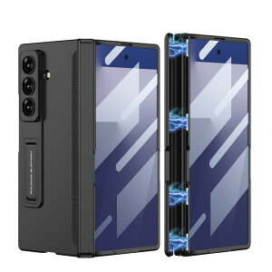 Galaxy Z Fold7 �P�[�X �K���X�t�B�����t�� Samsung �M�����N�V�[Z �t�H�[���h7 / SC-56F / SCG34 �p �J�o�[ �q���W�ی� �J���������Y�ی� �S�ʕی� Uovon �X�}�z�P�[�X �X�^���h�t�� �X�g���b�v���t�� ��