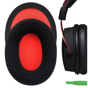 Geekria �C���[�p�b�h Comfort �݊��� �p�b�h HyperX Cloud III Cloud 3 Cloud II Gaming Cloud Flight Cloud Flight S Cloud Stinger Cloud Alpha Alpha S �w�b�h�z���ɑΉ� �p�b�h �C���[/�C���[�J�b�v (�x���A/��/��)
