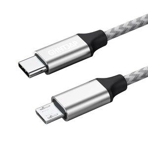 GHNTJAP Type C Micro USB P[u 0.5M USB C to Micro USB OTGP[u }CNusb ^Cvc USB2.0 f[^] [d\ AndroidX}zȂǑΉ