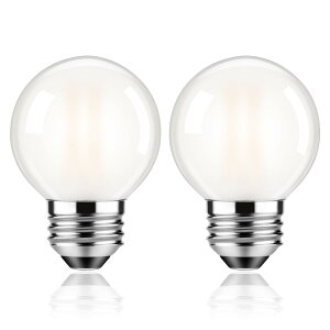 E26 LED �G�W�\���d�� ������Ή� 4W (40W�`����) 2700K �d���F �t�B�������g 340lm �����F ���g�� G50 �~�j�{�[���d�� PSE�F�؍ς� 2��