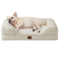 EHEYCIGA 犬 ベッド 夏 ペットベッド 防水 猫 ベッド 洗える 犬用 クッション 高反発 取り外せるカバー …