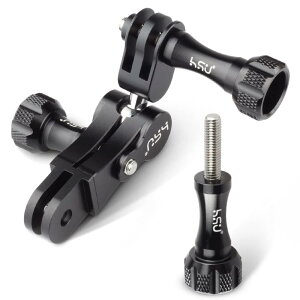 HSU ANVJ }EgGoPro ANZT[ 360x ] `z_[ }Eg x[X}Eg GoPro Hero13/12/11/10/9/8/7/2018/6/5/4/Osmo action GoProSʃJ/Osmo AcitonΉ