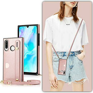 Huawei P30 Lite/nova 4e/HWV33/P30 lite Premium �Ή� Huawei P30 Lite �X�}�z �P�[�X Huawei P30 Lite ���|�� �񂩂� �΂߂��� �V�����_�[ �P�[�XHuawei P30 Lite Premium ���z�^ �P�[�X Huawei P30 Lite �X�}�z �g�� �p �P�[�X H