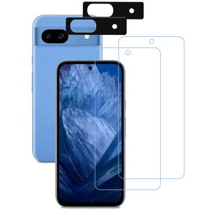 HKKAIS �u���[���C�g�J�b�g �ڂ̔��y�� 93% Google Pixel 8a �p (2��) �K���X�t�B���� +(2��)�J�����t�B���� ���{���Ɏq�̗p ���� �K���X �t����� �ی�t�B����