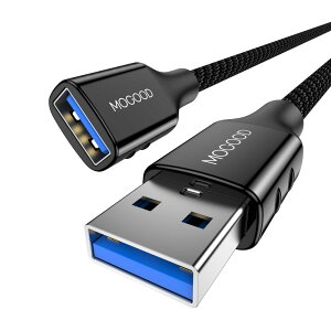 MOGOOD USB P[u 2M USB3.0 R[h P[u҂ Type AIX烁X5 Gbpsf[^]AƖAPCAm[gp\RA^ubgAMacbookɑΉ USB (ubN)