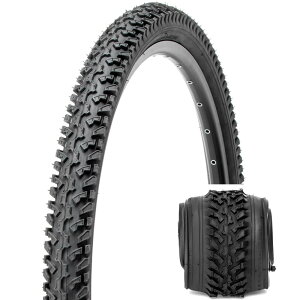 MOHEGIA 1本 26インチ MTB自転車 タイヤ: 26×2.125インチ 56-559 マウンテンバイク タイヤ - パンク防止 折り畳み式 交換用タイヤ