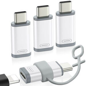 MoKo CgjOType CϊpA_v^ 4Zbg h~VRXgbvt CgjO to Type C ϊA_v^[ 480Mbpsf[^]/10W[dΉ ^ iOS TypeCϊA_v^[ iPhone16/16