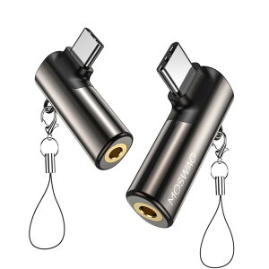 MOSWAG USB C-3.5mmWbN USB CwbhtHA_v^[ CgAO^Cv AUXWbNA_v^[ I[fBIhO wbhtHA_v^[Galaxy S23 S22 Pixel 7/6 iPad Pro/AirΉ