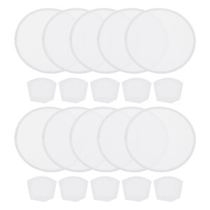 PATIKIL 10"܂肽݃tCOfBXN 10Zbg ܂肽݃|PbgJttCOfBXN r[`   LvQ[p zCg