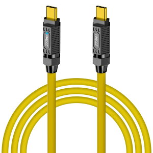Poyiccot USB Type C [d P[u140WAPD3.1 }USB C[dP[uA20Gbps USB P[u Type-C }[d ϋv8K/60Hzfo USB C to USB CP[uGalaxy S20 S10+ S9 USB-C@Ή, 2m