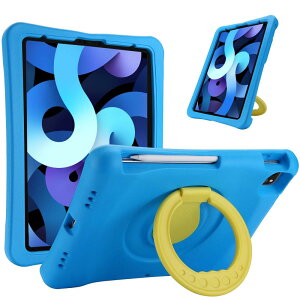 ProCase iPad Air 5/Air 4/ iPad Pro 11 �L�b�Y�P�[�X, [Apple Pencil 2 ���C�����X�[�d�Ή�] �ϏՌ��J�o�[ ��]�n���h���t�� �X�^���h�@�\ �Ή��[���F iPad Air ��5���� 2022/��4���� 2020/ iPad Pro 11 2020 2018�]�u��