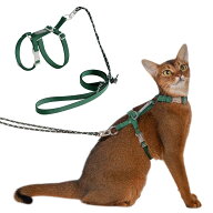 猫 ハーネス 抜けない 散歩用 サイズ調節可能 簡単装着 軽量 柔軟 背中の長さは調節可能 小中大型猫適用 …