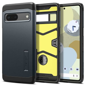 Spigen Pixel7 �P�[�X �ϏՌ� �X�^���h�t�� �ČRMIL�K�i�擾 �O�w�\�� �X�}�z�X�^���h �J�����ی� ���h�~ �Ռ� �z�� Qi�[�d ���C�����X�[�d �^�t�E�A�[�}�[ ACS04702 (���^���E�X���[�g)