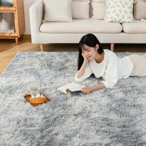 Sun Deco ���O �J�[�y�b�g �V���M�[���O �����` ��2��185×185cm �􂦂郉�O ���O�}�b�g ����~�� �h���O�~ �ӂ���Ǝ�G�� �I�[���V�[�Y�� ���r���O�p ���イ���� �_�炩�� (�O���[, ��2��185×185cm)