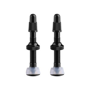 TRIWONDER `[uXou  ou`[uX ouRA X[p[ou ]ԃGAmY }EeoCN [hoCN Bicycle Tubeless Presta Valves (2P)iubN, 40mmj