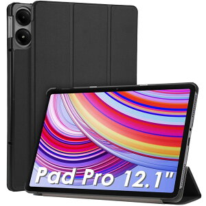 WD&CD Xiaomi Redmi Pad Pro/Xiaomi Poco Pad 12.1C` Ή ^ubgP[X Jo[ ^ ϏՌ I[gX[v@\ O܂X}[gJo[ X^h@\ }Olbg Redmi Pad Pro یJo[(ub