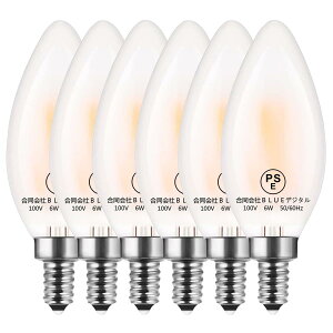 Zohadtak LED GW\d VfAd 60W` 720lm E12 6W Ód KX̍ގ Ή 2700K dF PSEF؍ς XC^ 6 (E12-XC^, dF)