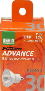 �G���p(ELPA) JDR110V30WLW/KUV-H �d�� �n���Q���d�� �Ɩ� E11 110V 30W �L�p35° 390lm G-263H