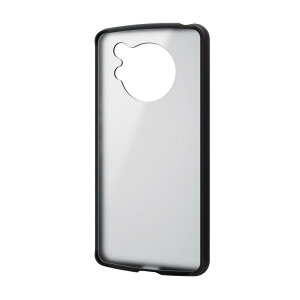 �G���R�� AQUOS R7 (SH-52C) �P�[�X �J�o�[ �n�C�u���b�h TOUGH SLIM LITE �ϏՌ� �}�b�g���H �w��h�~ �y�� ���^ �w�ʃ}�b�g�N���A �X�g���b�v�z�[���t �u���b�N PM-S222TSLFCSBK