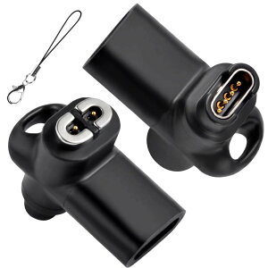 K[~pϊA_v^[ Shokz USB Type-CpϊA_v^[ 2 in 1ϊA_v^[Venu 3/ Approach s70 FenixV[YȂǔėpUSB-C to Shokz [dP[u ɑΉ ϊA_v^[ AShokzOpenRun (AfterShokz) / A