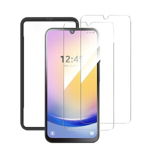�K���X�t�B���� Galaxy A25 5G ��p �K�C�h�g�t�� �\��t���ȒP �M�����N�V�[ A25 SC-53F/ SCG33 �Ή� �ی�t�B���� �����z�� �d�x9H �ϏՌ� (2��)